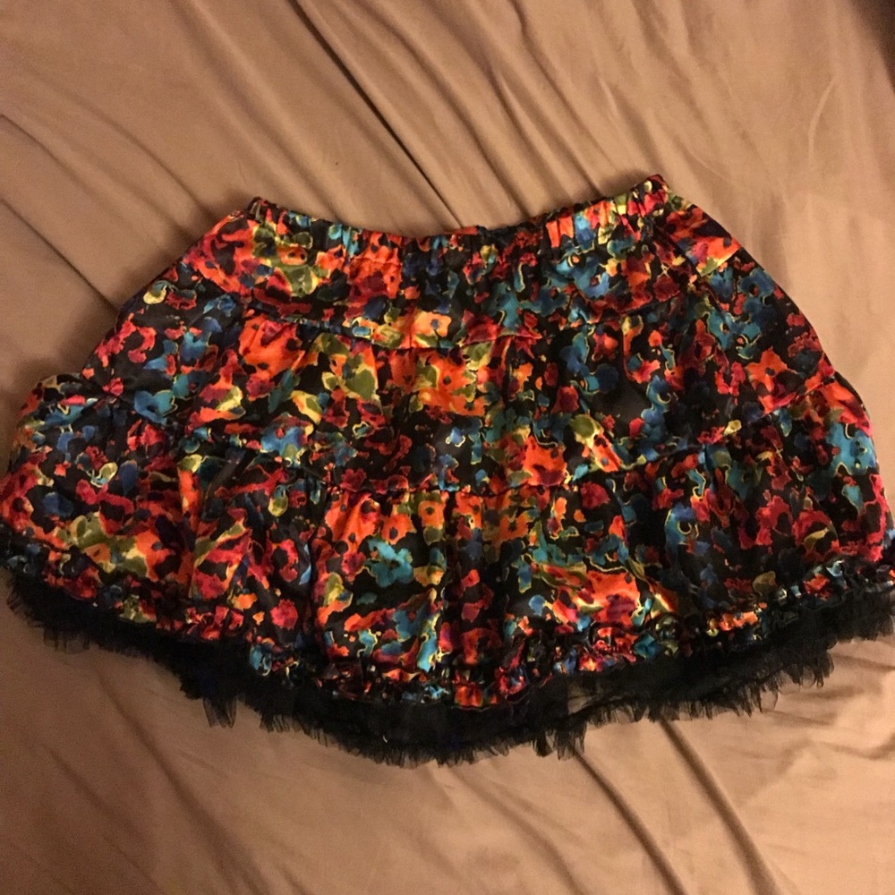 Diane Von Furstenberg Designer Silk Tutu Skirt